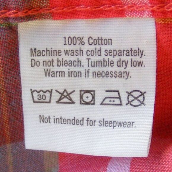 JANIE & JACK Shirt, 18-24mo, Red/blue Plaid Button down, Tab Sleeves, Cotton - Picture 8 of 8